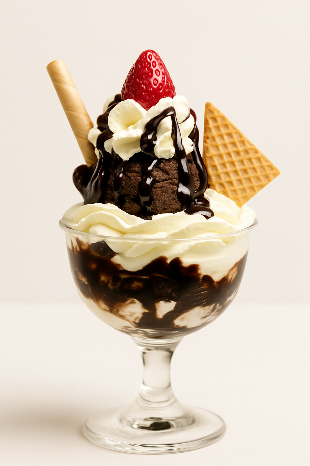 Helado artesanal en cono